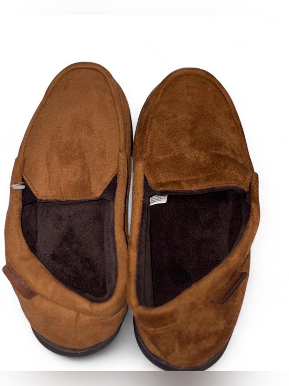 Ultraideas Men's Brown cozy memory foam Slippers size 9. new in box